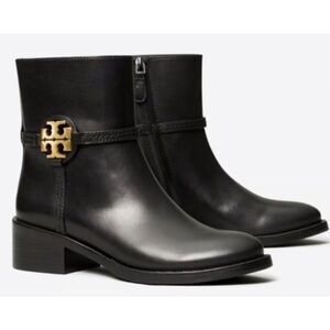 Tory Burch Miller 45MM Leather Ankle Boots